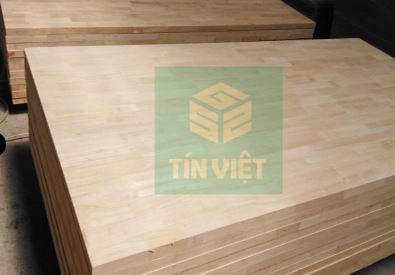 Gỗ cao su ghép thanh - Gỗ Công Nghiệp Tín Việt - Công Ty TNHH MTV TMDV Nội Thất Tín Việt